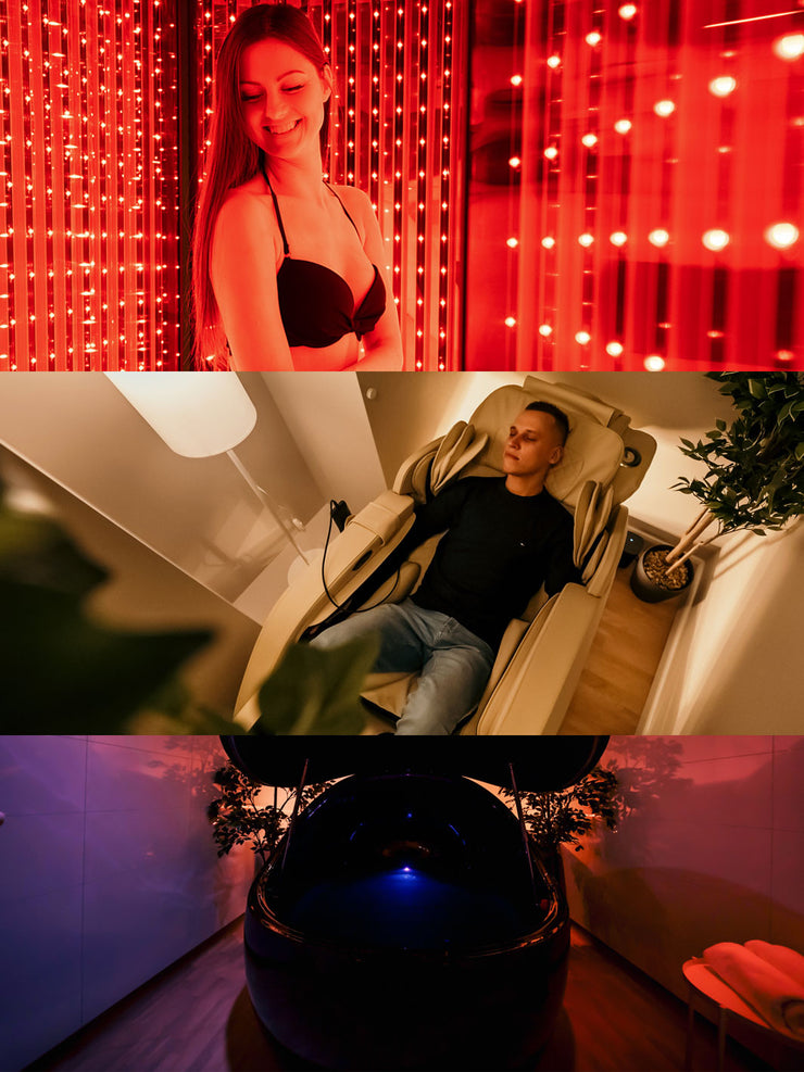 Floutings + Red Light Therapy + 4D Massage
