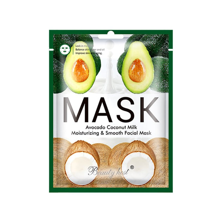 Beauty host auduma sejas maskas