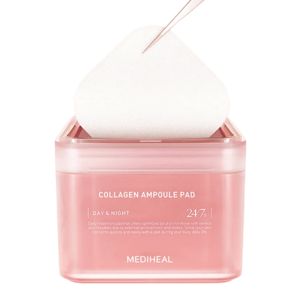 Mediheal Collagen Ampoule Pad - sejas spilventiņi ar kolagēnu, 100 gab.