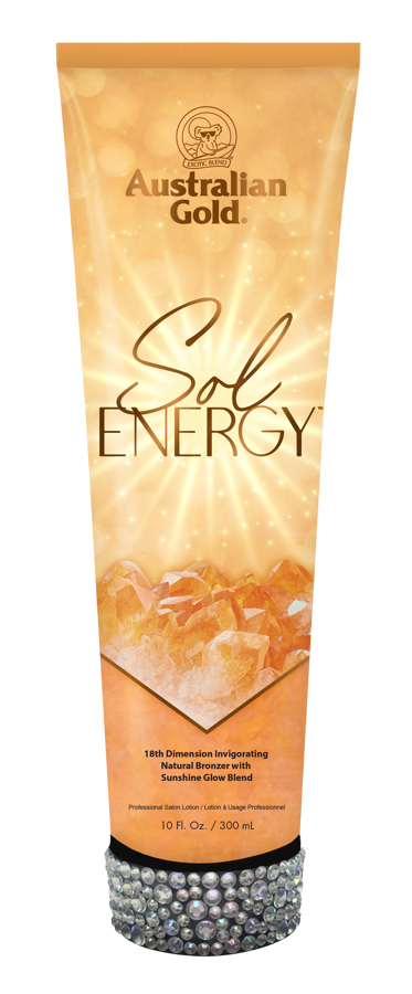 Australian Gold SOL ENERGY ekskluzīvs tumša iedeguma krēms ar tūlītējiem un DermaDark bronzeriem