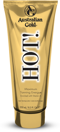 Australian Gold HOT! maksimāli tumša iedeguma solārija krēms