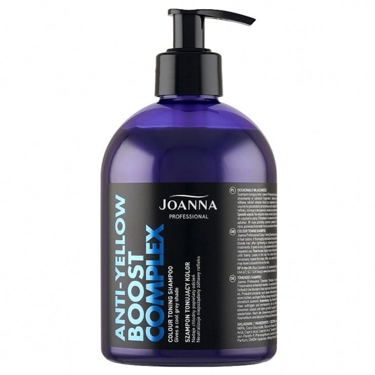 Joanna Professional Anti-Yellow Boost complex matu šampūns 500ml