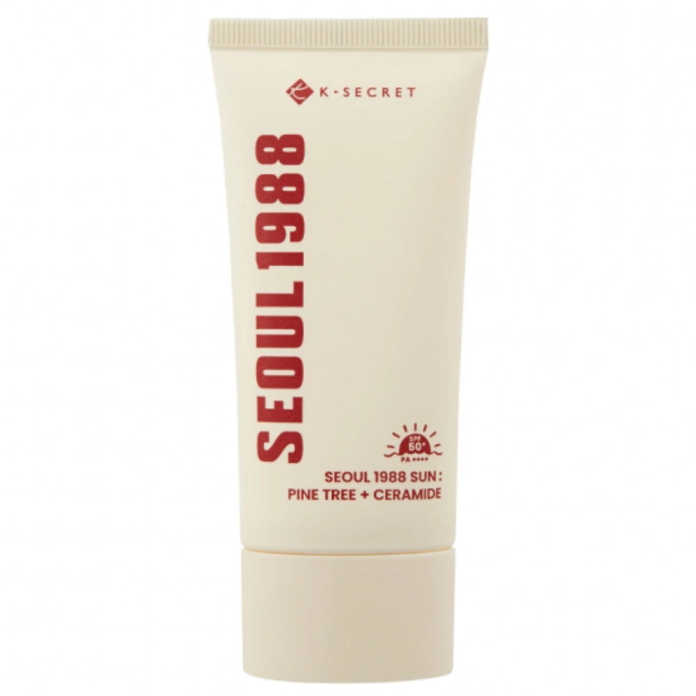 K-Secret Seoul 1988 sejas saules aizsargkrēms ar priedes ekstraktu un keramīdiem — sejas krēms 50 ml