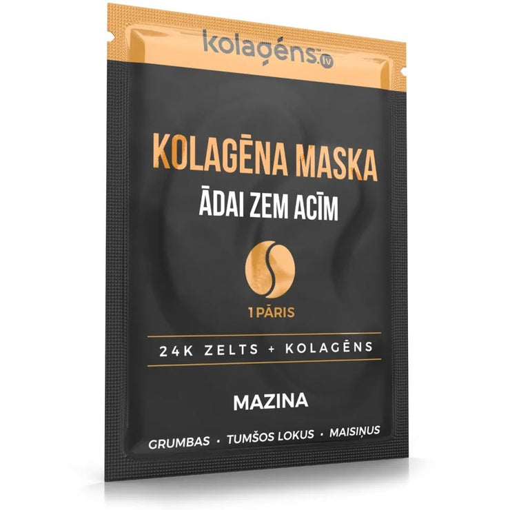 Kolagēna maska ādai zem acīm (acu pači) -10 pāri