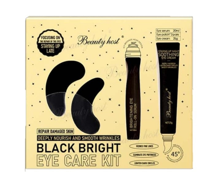 Komplekts - Beauty host Black Bright Eye Care Kit