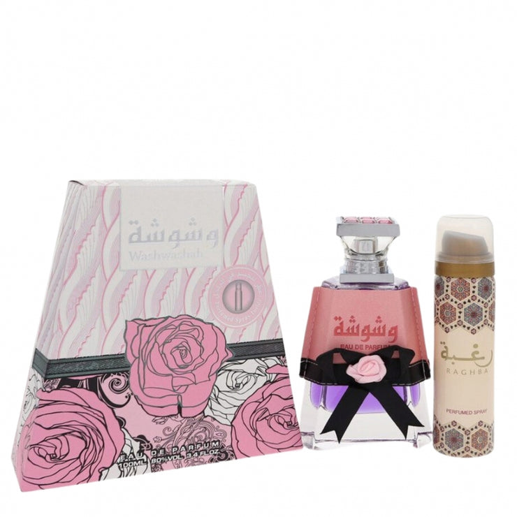 Lattafa Washwashah Gift Set Woman - dāvanu komplekts
