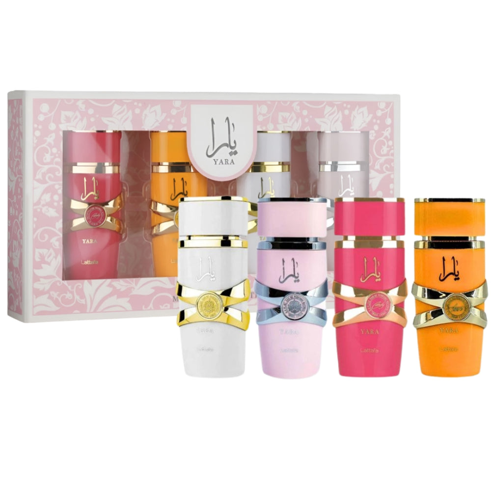 Lattafa Yara Collections sieviešu EDP smaržu kolekcija 4*25ml