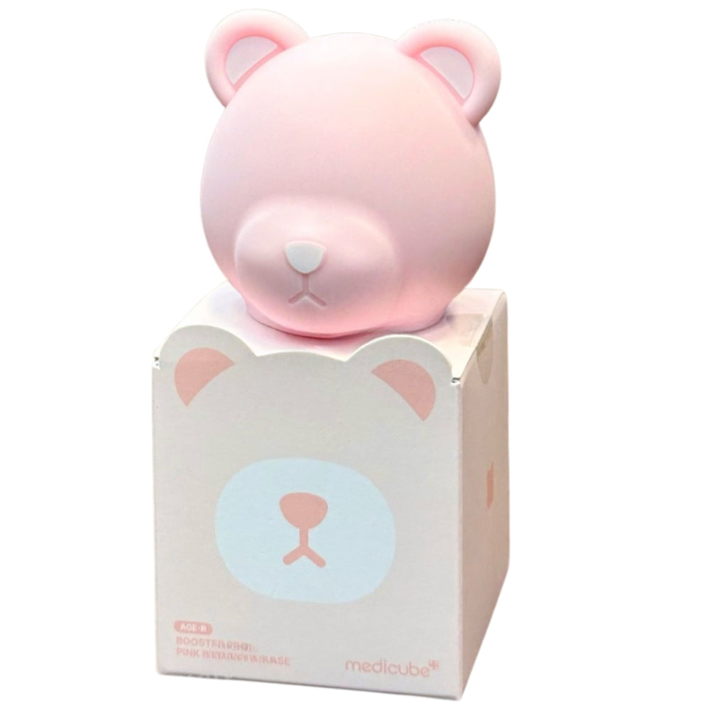 🐻✨ MediCube Ager Booster Pro Pink Bear Head Case – ierīces uzgalis ✨🐻