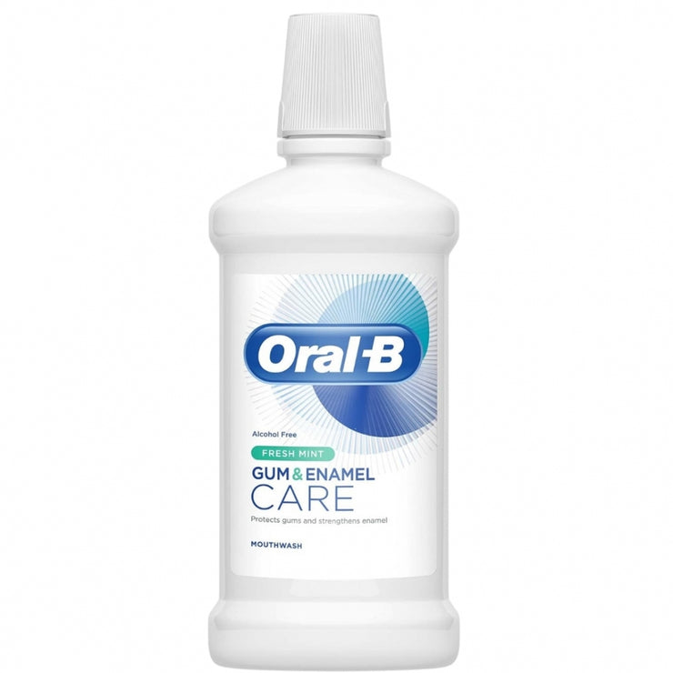 OralB Care mutes skalošanas līdzeklis Fresh Mint 500ml
