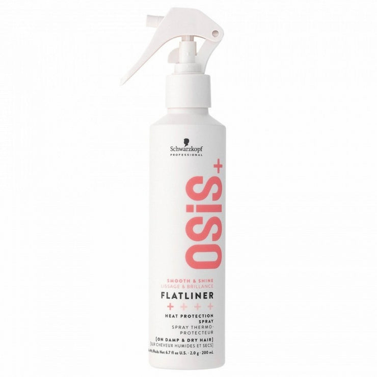Schwarzkopf Professional OSIS+ Flatliner Heat Protection Spray - izsmidzināms matu līdzeklis 200ml