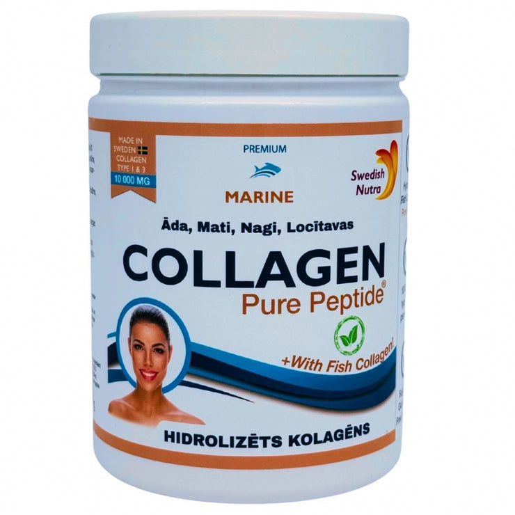 Swedish Nutra Collagen Pure Peptide MARINE premium 300g