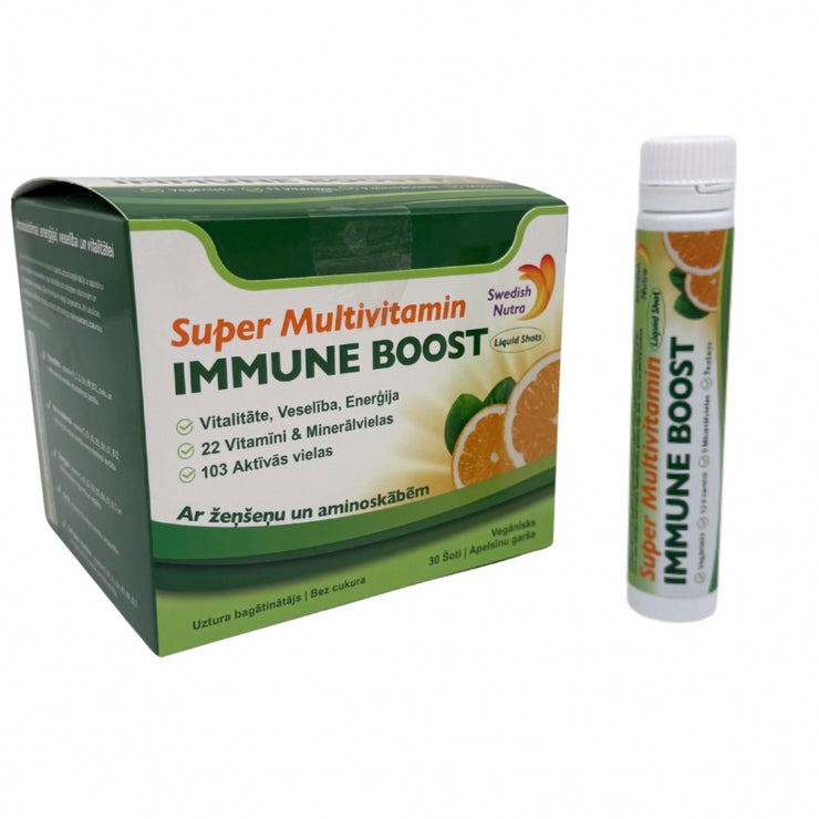 Swedish Nutra Super Multivitamin Immune Boost 750ml (30*25ml)