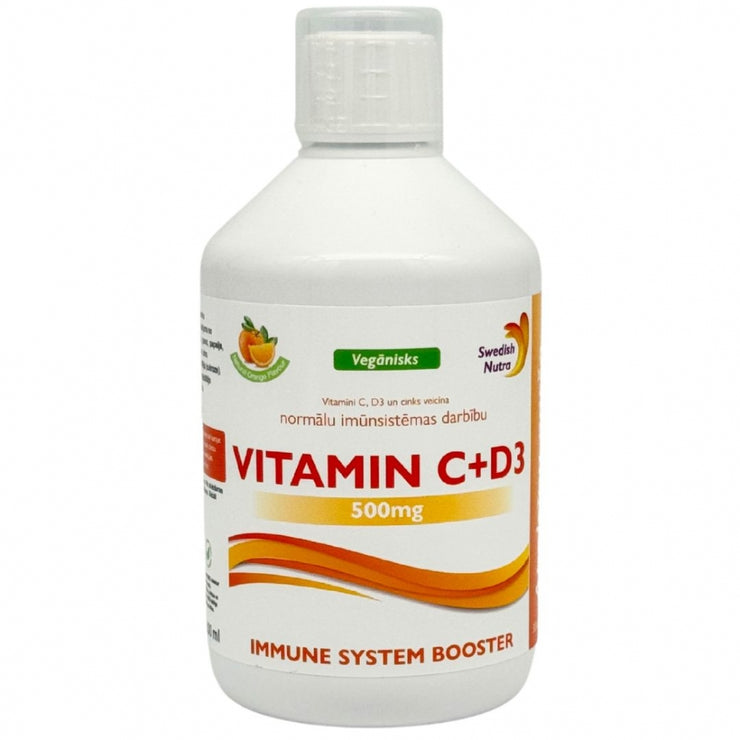 Swedish Nutra Vitamin C+D3 500ml
